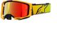 Alpinestars Goggle Vision 8 CORP JAUNE ROSE Miroir Rouge/