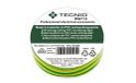 Nastro isolante in PVC, spessore 0,13mm, 19mm x 25m. Giallo e verde