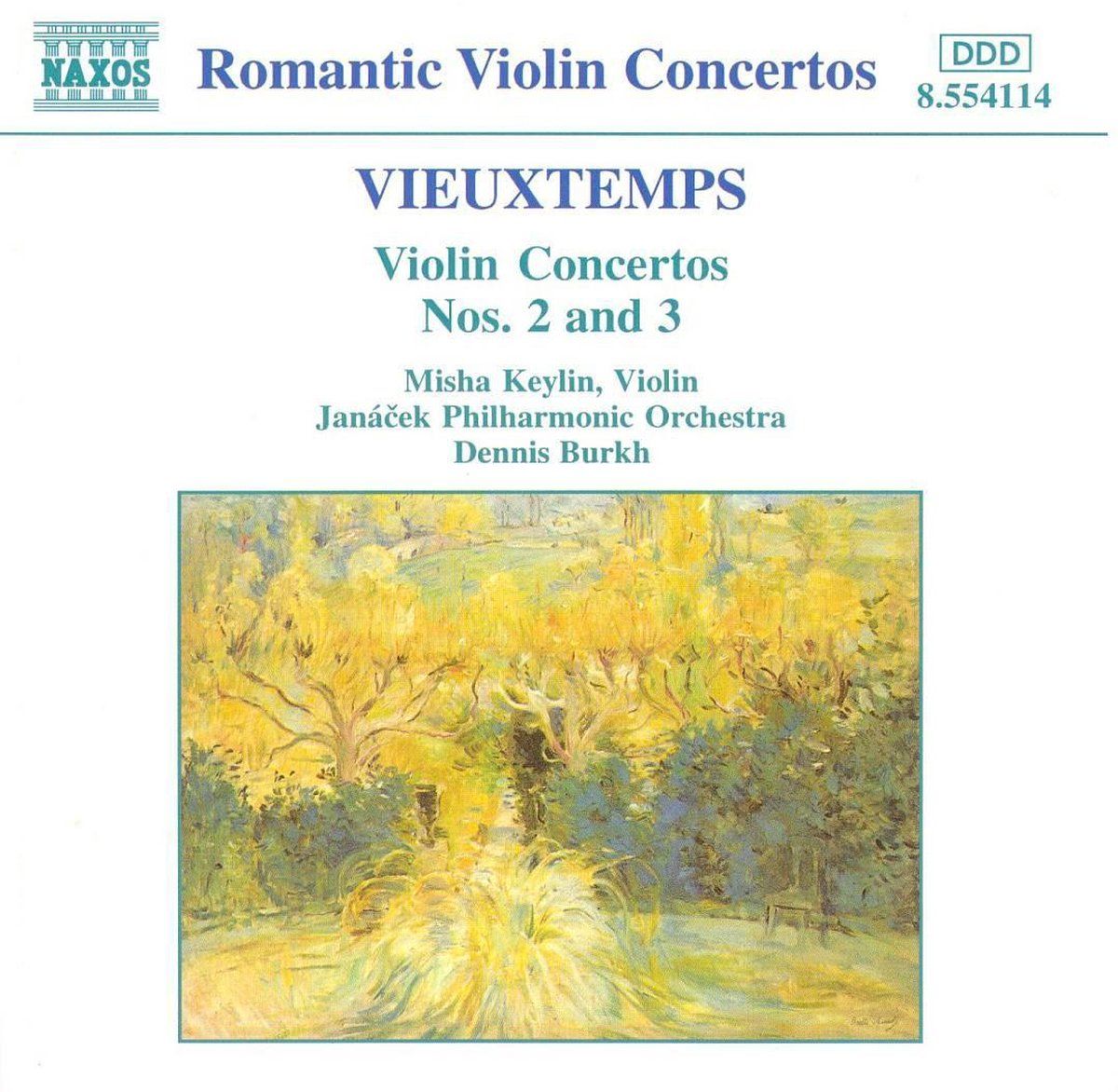 OUTHERE Romantic Violin Concertos - Vieuxtemps