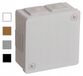 Viplast Boîte d'encastrement hermétique, gris, 86x86x40 mm, IP55, 02203