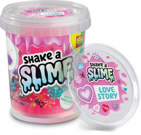 Top1Toys SES Creative Shake a Slime - Love story - Slijm - Glutenvrij - Goed Uitwasbaar - Voor Kinderen Vanaf 5 Jaar - 200g