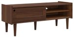 BILBAO meuble TV 114 x 40 x 45 cm caramel foncé