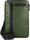 Greenburry Upcycled Tarpaulin Mini Schoudertas Dames Olijf