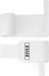 ZEUZ 2 Stuks Wrist Wraps voor Fitness & CrossFit – Polsband voor Links & Rechts – Krachttraining – Polsbrace – Wit & Zwart