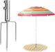Unyqoos® Parasolvoet – 36 cm – Metalen grondanker met een buisbevestiging van 16 cm, Ø 3 cm