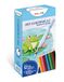 Pentel XFRH+CB9 Aquarelset - 12 aquarelstiften & 1 vulbare penseel Aquash Water Brush