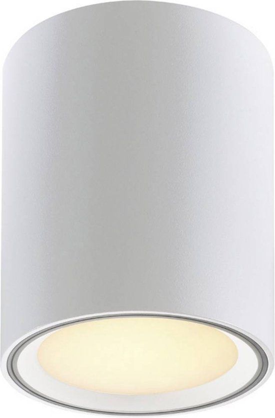 Nordlux Fallon Long - Plafondlamp - Wit - LED - 2700K - Ø10cm