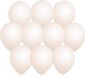 Shoppartners Bellatio Decorations party ballonnen - 100 stuks - transparant - 27 cm
