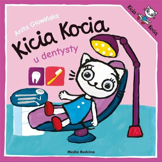 Media Rodzina Kicia Kocia - Kinderboek - Anita Głowińska - Dentistsbezoek