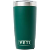 Yeti Rambler Tumbler Cup 10oz Mag Slider Lid, Black Forest Green