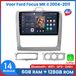 Awesafe Autoradio - Geschikt Voor Ford Focus MK II 2004 t/m 2011 - Draadloze Carplay Android Auto - Touchscreen - GPS Navigatie 4G WiFi - Bluetooth Radio - 8 Kern V1PRO