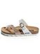 Bayton Teenslipper 'Diane' goud / zwart / wit