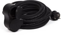 Benson Verlengsnoer - 20 meter - met randaarde - 16A - 230 V - zwart