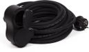 Benson Verlengsnoer - 20 meter - met randaarde - 16A - 230 V - zwart