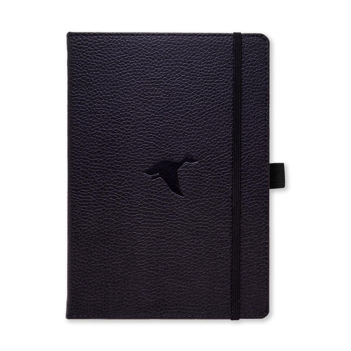 Dingbats A5+ Wildlife Black Duck Notebook - Dotted