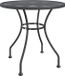 vidaXL Tuintafel Ø80x72 cm Metaalgaas Antracietkleurig