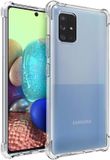 Ceezs Siliconen Telefoonhoesje voor Samsung Galaxy A71 TPU Hoesje Shockproof Case Transparant Backcover