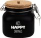 Paper Dreams Luxe Spaarpot - Happy savings Zwart Glas Unisex