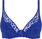 Chantelle Plunge bh met beugel en voorgevormde cup - Polyamide/Elastaan - Panterprint - 75C