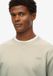 Superdry Essential Logo sweatshirt met ronde hals Heren Truien XL Katoen/Polyester Licht steen beige