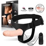 HARNESS COLLECTION LATETOBED Love Cherry HARNESS COLLECTION LATETOBED Wobox Detachable Strap-on With Hollow Dildo, Vibration And Remote Control