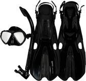 Mares Aquazone Volo One Splash Set de plongée EU 42-46 Noir