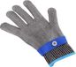 Gants résistants aux coupures - Gant en maille métallique pour la sécurité en cuisine - pour huîtres, mandoline, couteau, boucher - Gant de protection résistant aux coupures.