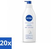 Nivea Express Bodylotion met Pomp - Voor Normale tot Droge Huid - 72 uur Hydratatie - 400 ml - Voordeelverpakking - 20 stuks