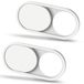 Métal Webcam Cover - Ultradun - Blanc - 2 pièces