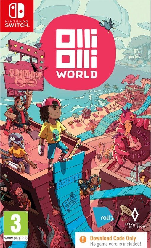 OlliOlli World - Switch - Code in a box