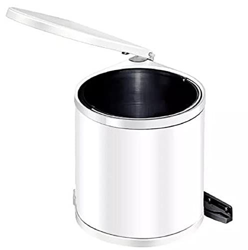 Wesco De ronde inbouwemmer 13 liter wit