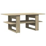 vidaXL Salontafel Sonoma-eik, 102x55x42 cm, houtvezel
