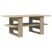 vidaXL Salontafel Sonoma-eik, 102x55x42 cm, houtvezel