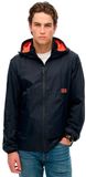 Superdry Waterdichte jas met capuchon en logo