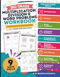 3rd Grade Multiplication Division & Word Problems Workbook