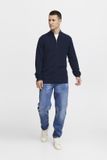 Blend BHCodford Half-Zip Pullover Heren Trui - Maat S - Katoen - Dress Blues