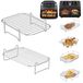 Air Fryer Rack Set - 2-delig Stapelbaar