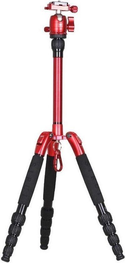 Sirui T-005SR Tripod - Black/Red