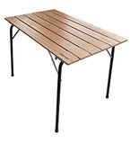 CASTELMERLINO Okumè 280 Tafelpoten, inklapbaar, outdoor, camping, terras, platen van marine-multiplex van Okumè, 100 x 60 cm