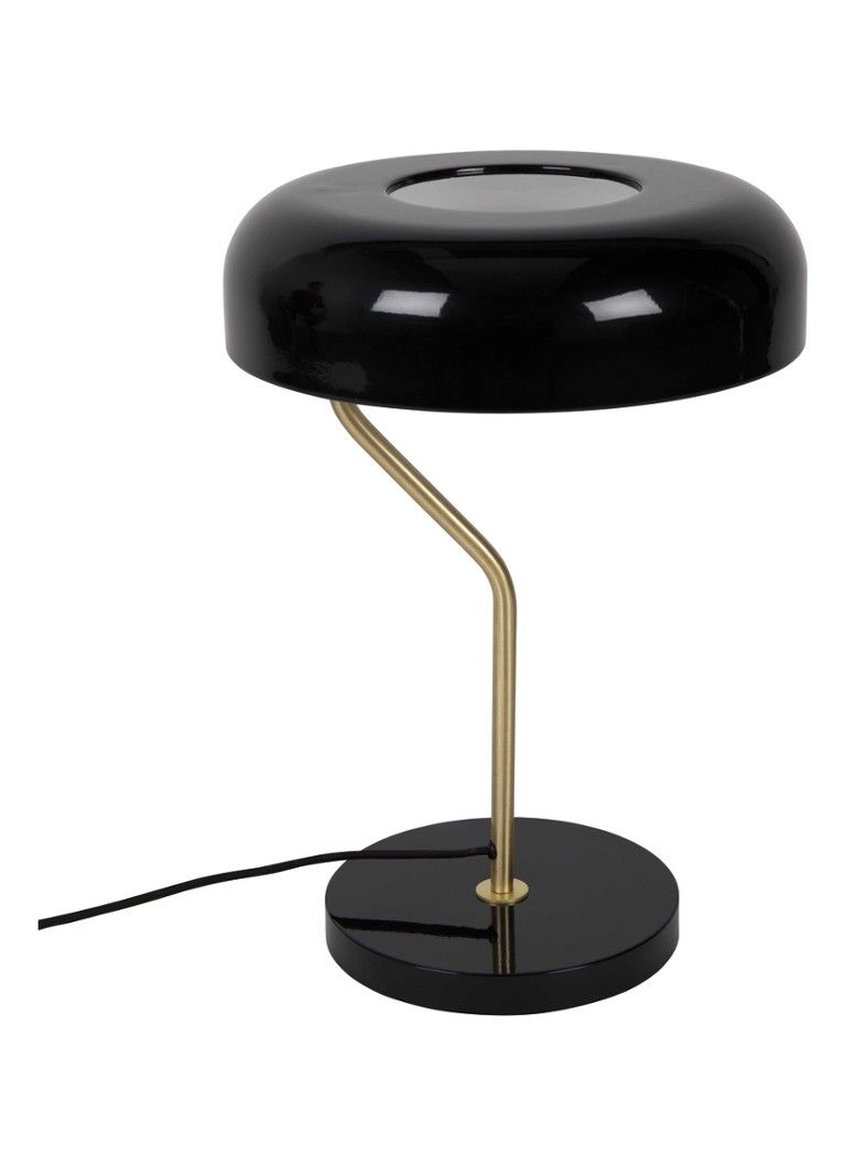 Dutchbone Eclipse Tafellamp - Zwart - IJzer