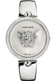 Versace VCO090017 Dames Polshorloge Kwarts Zilverkleurig Staal Palazzo Empire Bangle