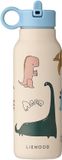 Liewood Falk thermosfles 350ml Dino Roar Sandy Beige