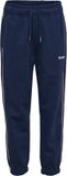 Hummel Trainingsbroek voor kinderen Loose Piping Blauw/Roze Polyester Wijd Unisex Kinderen