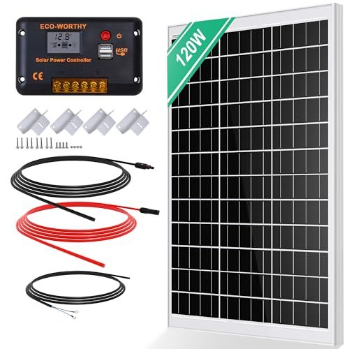ECO-WORTHY 120W Zonnepaneelset