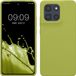 kwmobile hoesje geschikt voor Motorola Moto G86 5G - Hoesje met siliconen coating - Smartphone case in matcha groen