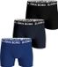 Björn Borg Bamboe Boxershort Heren Mannen Ondergoed Bamboo - 3 Stuks - Zwart/Navy/Blauw - Maat XL
