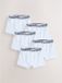 Next Jongens Set van 5 boxershorts Wit