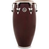 Latin Percussion Conga Classic Top Tuning Tumba 12,5" LP552T-DW, Dark Wood, chrome hardware