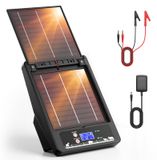 OEM Zonnepaneel-omheiningapparaat 6-12 kV, 0,3-2,0 J, 18000 mAh, bereik tot 32 km