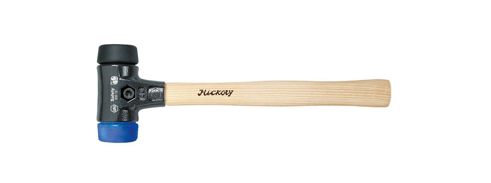 Wiha Safety soft-face hammer, blue/black - 26649